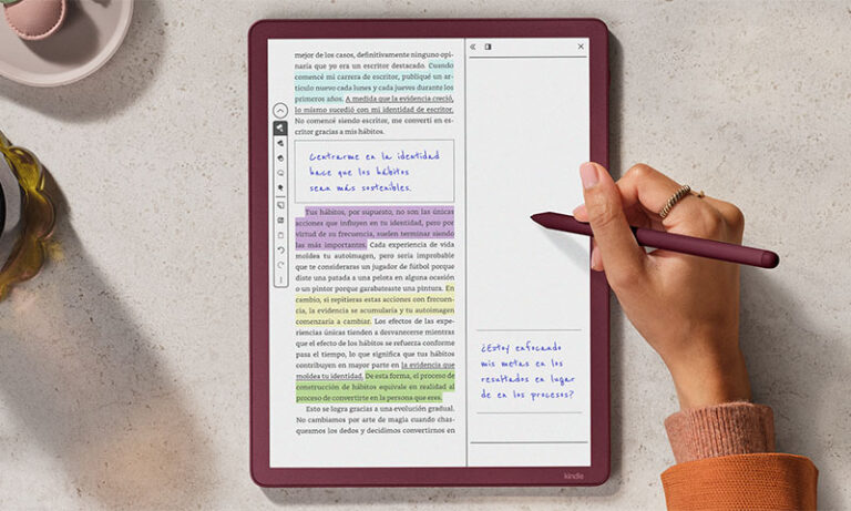 Llega a España Kindle Scribe Colorsoft, el primer Kindle Scribe a color ...